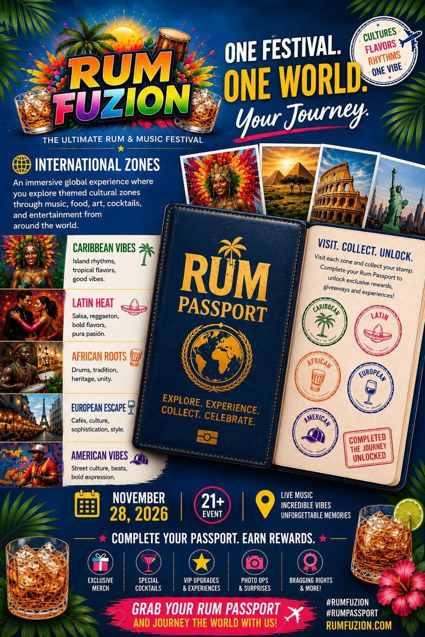 Rum Fuzion Promotional Poster